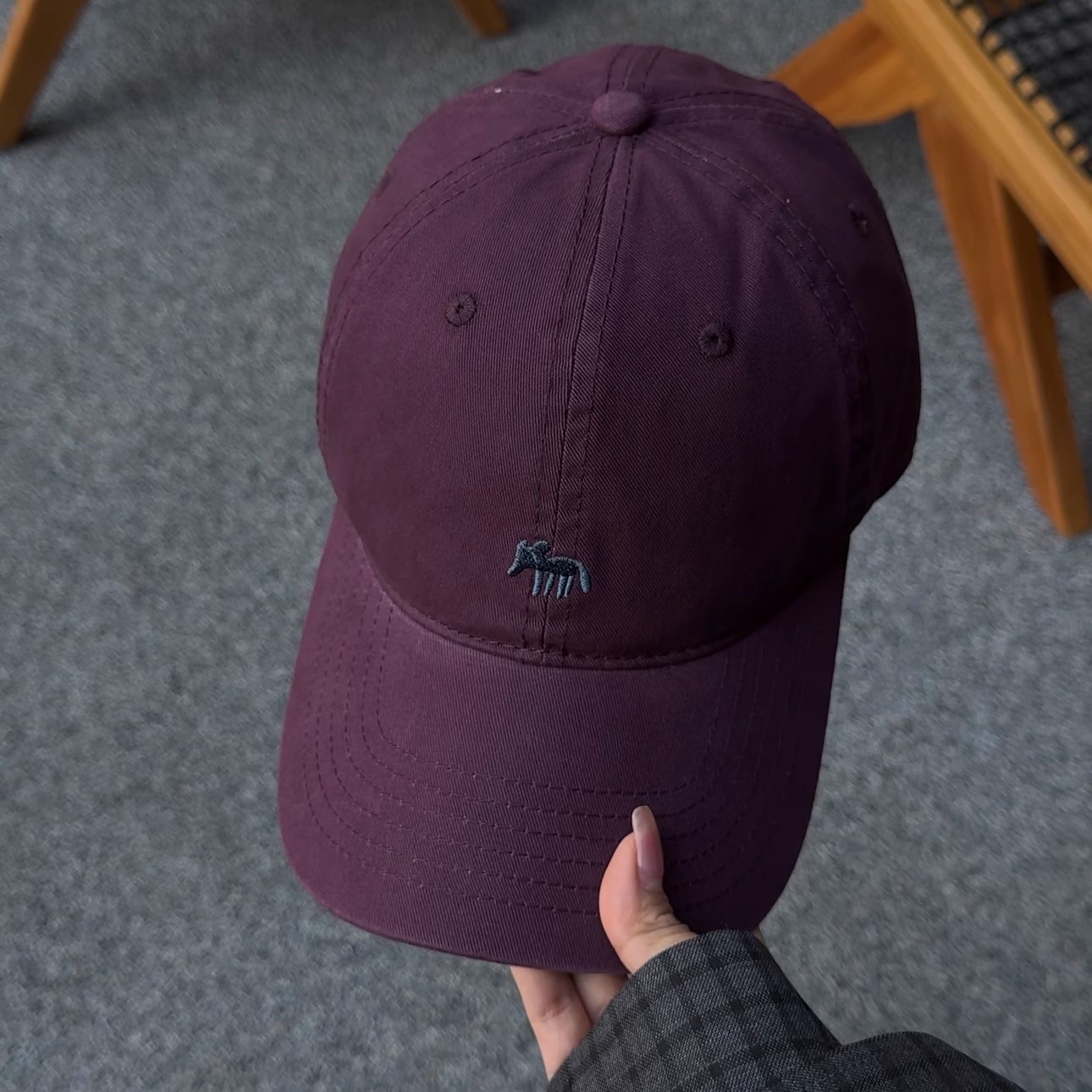 2025新款刺绣小狐狸棒球帽运动男女加深宽檐显脸小鸭舌帽遮阳透气