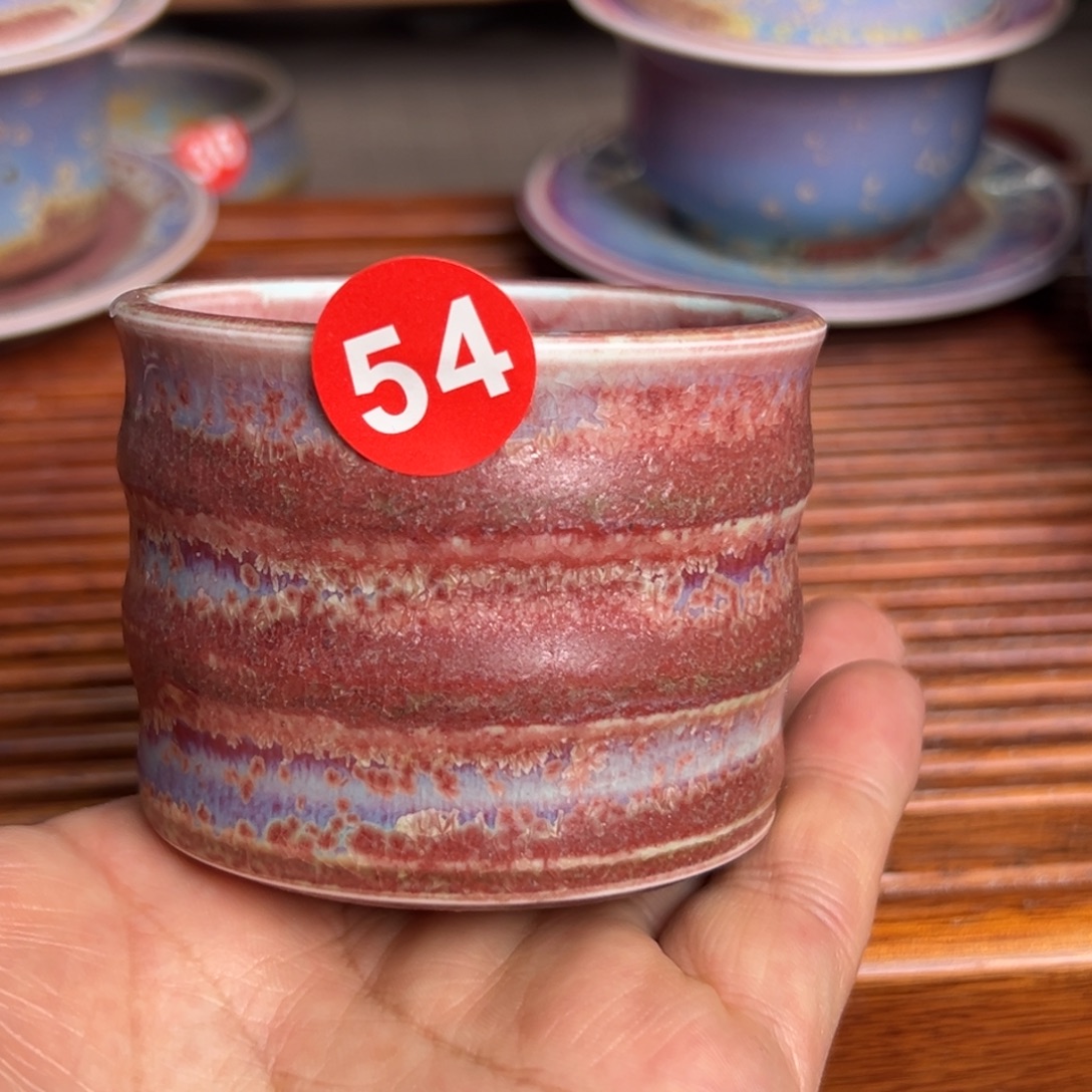 手工制作钧窑茶器