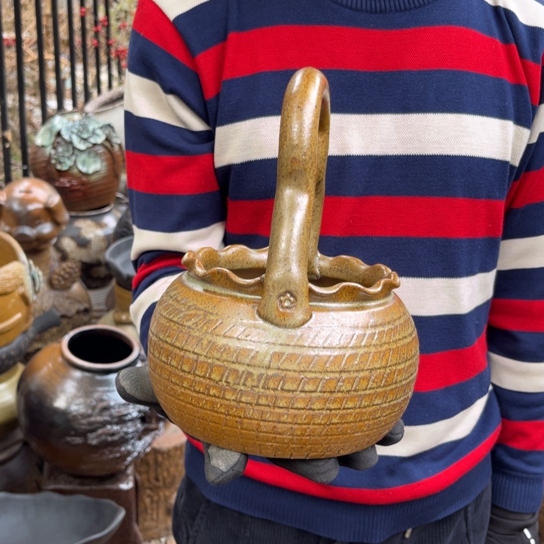 红陶高10口14无孔