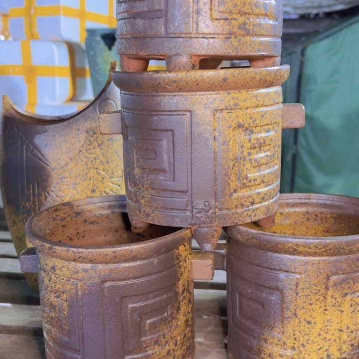 花盆 透气 紫砂 口径 15高度15