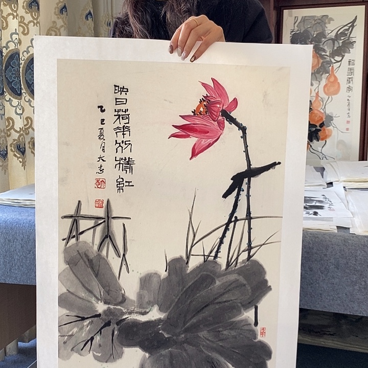 国画纯手绘国画写意作品