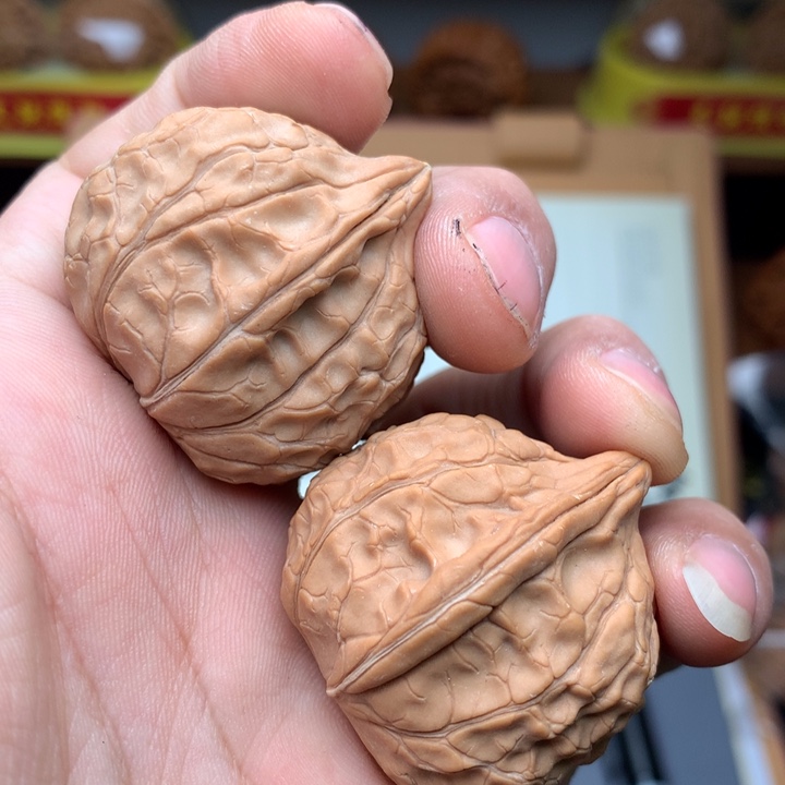 文玩核桃吊坠龟甲纹