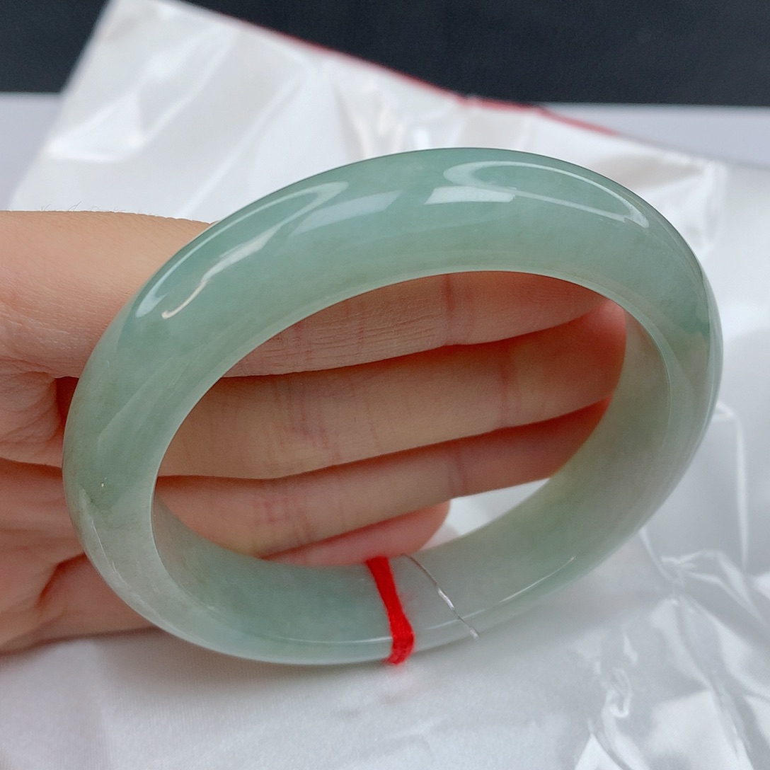 翡翠手镯未镶嵌56正圈