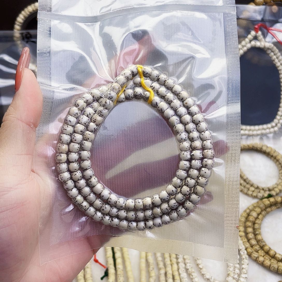 5×6桶珠原生态石玉料108（福利）