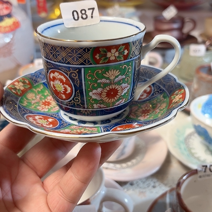 瓷片第一款盘子不一样