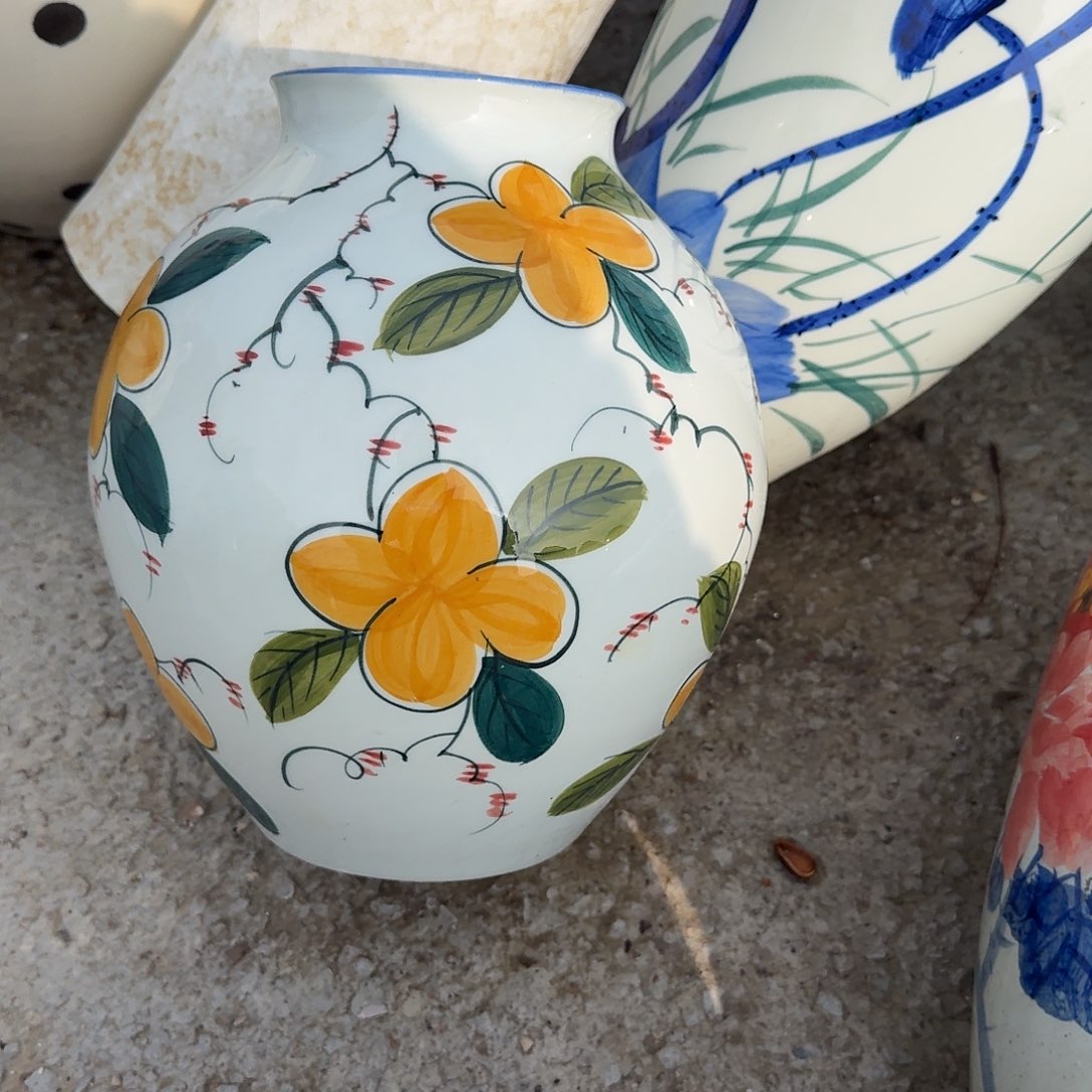 陶瓷微瑕景德镇手工花器