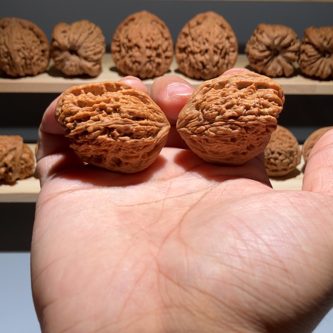 文玩核桃吊坠36尺全品高炮天残涿鹿南疆石