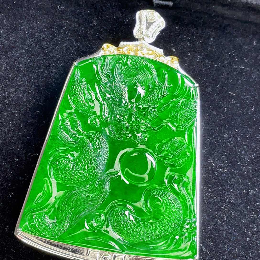 翡翠吊坠(不含链)未镶嵌