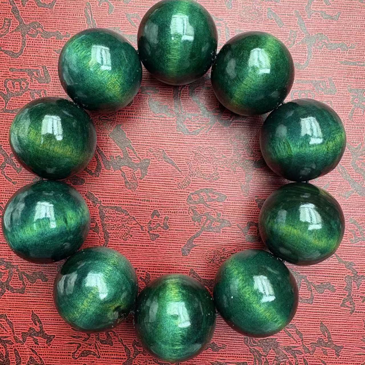 （开总文玩）天然沉香木串366