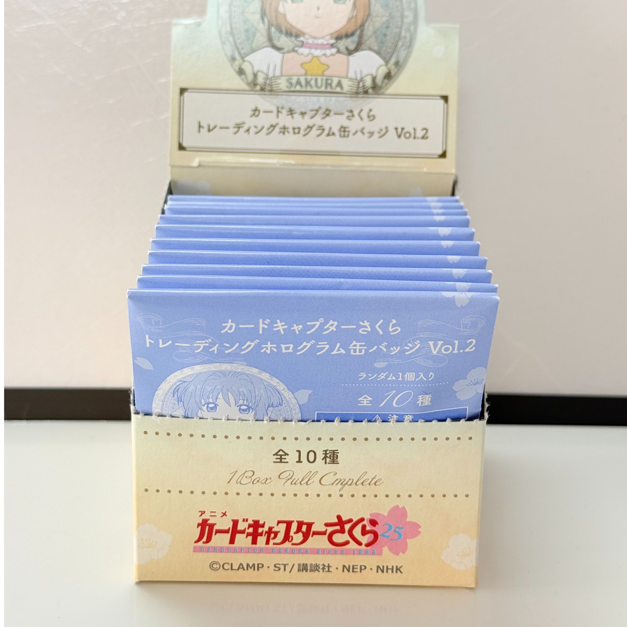 【一单包邮】魔卡少女樱 复古闪吧唧第二弹