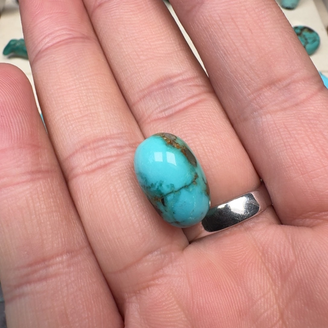 绿松石珠宝奇石未镶嵌蚊*