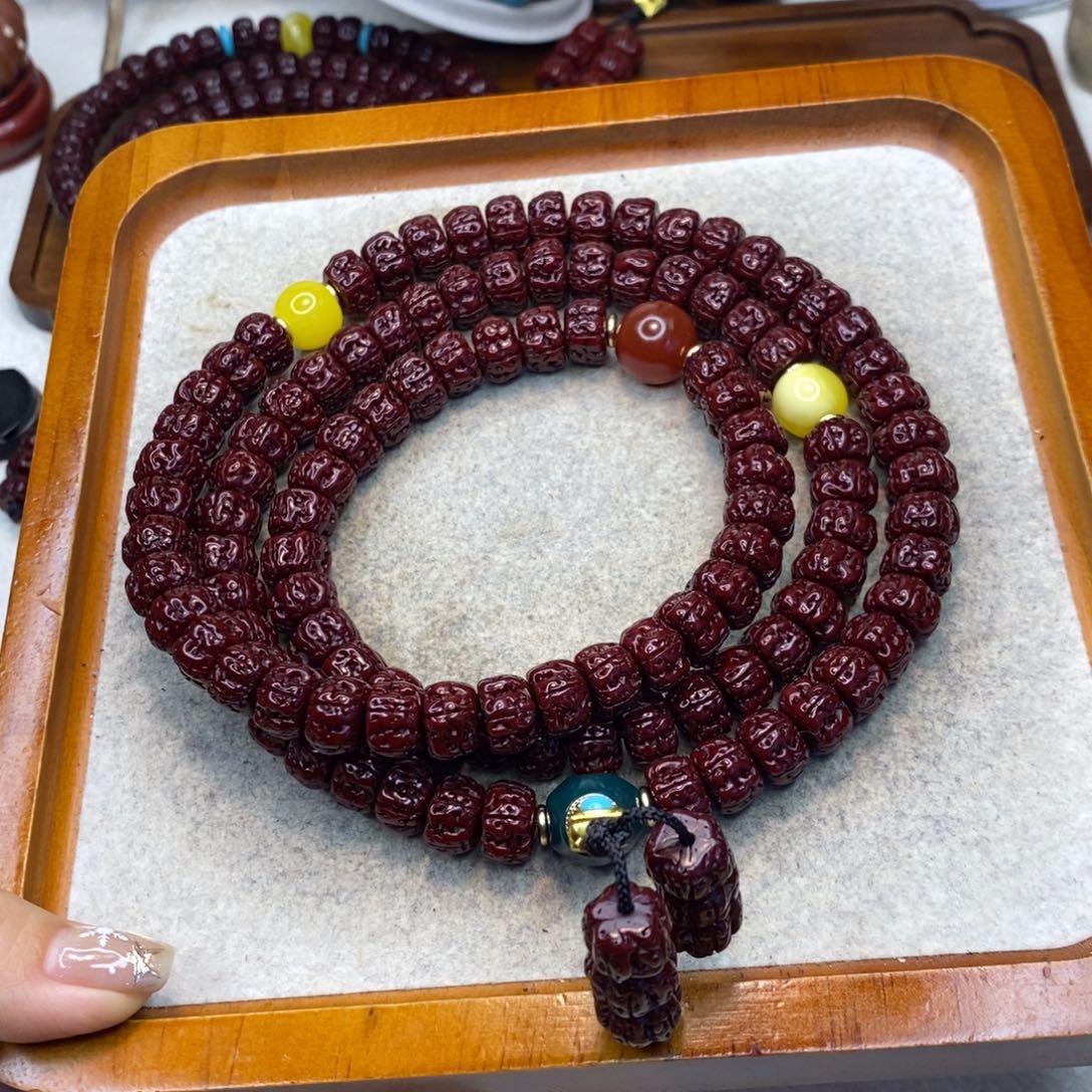 金刚菩提吊坠盘龙108 10+11