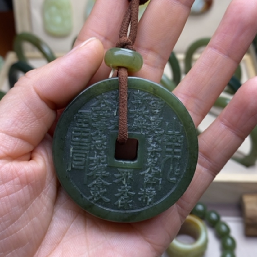 【闪购商品】和田玉挂件未镶嵌用****4