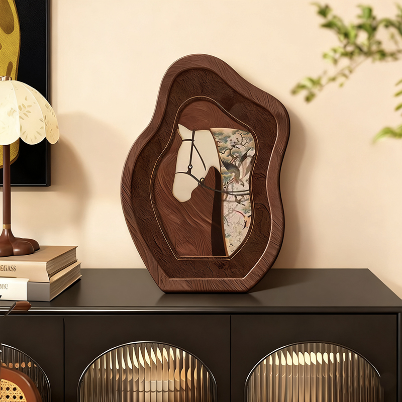 中古风桌面装饰摆件画斗柜玄关客厅床头柜摆台复古小众高级感摆画