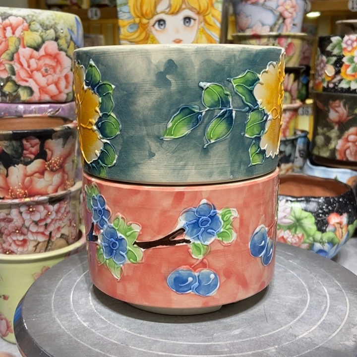 景德镇艺术手绘作品