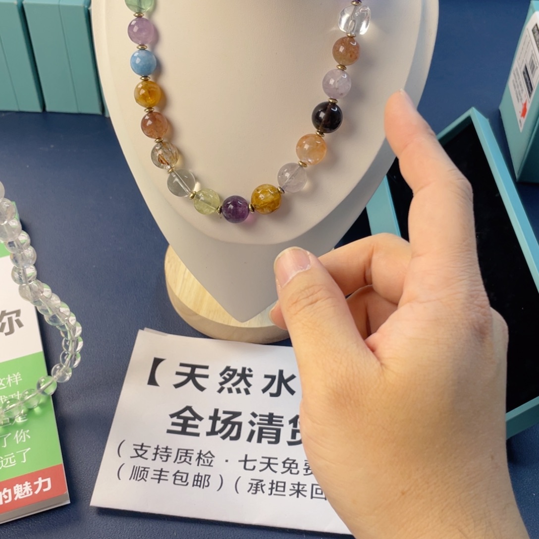 手链银S925镶嵌水晶