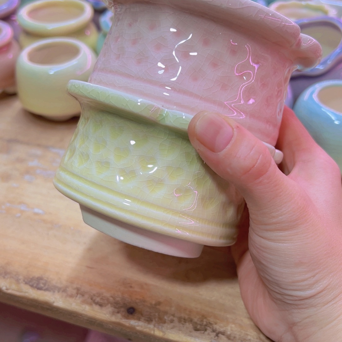 陶瓷花盆当场凑满12包邮