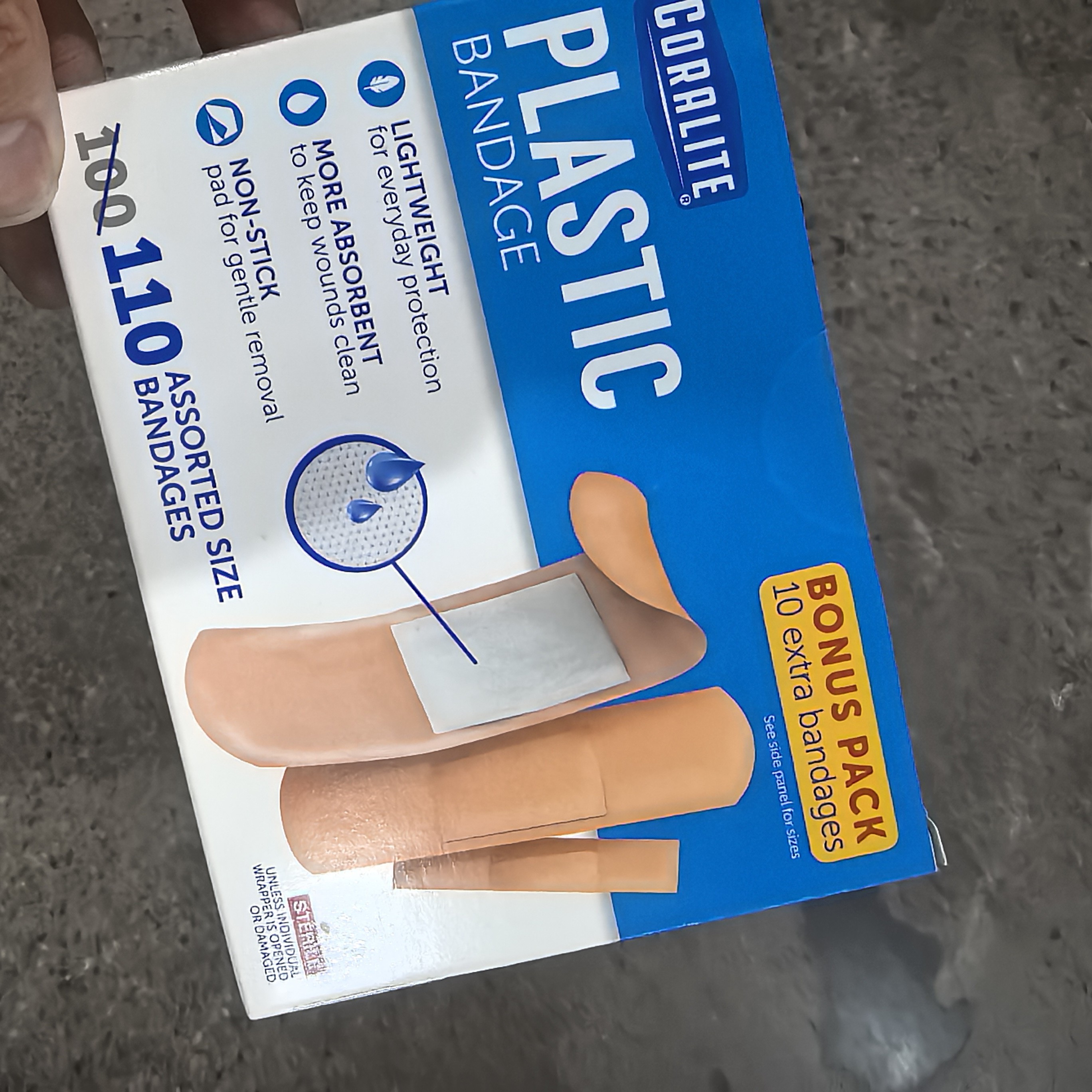 110片装 手部贴贴小盒子