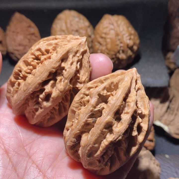 文玩核桃把件-**-东北楸子7