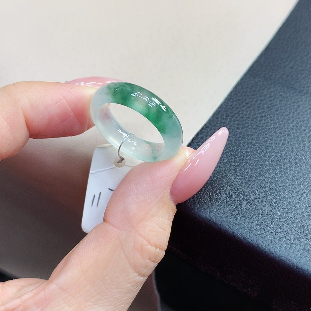 未镶嵌戒指翡翠14号