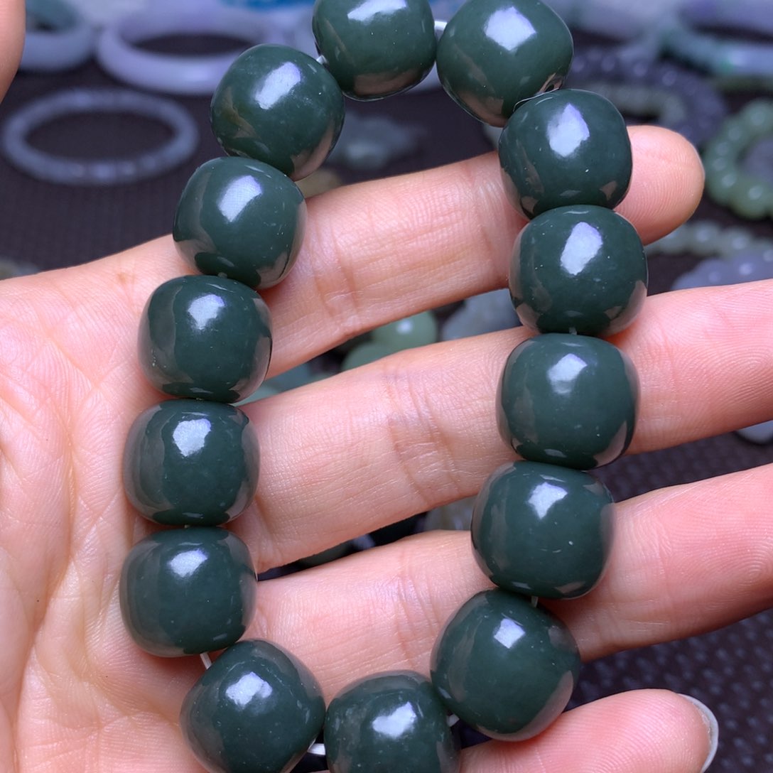 未镶嵌手串和田玉16