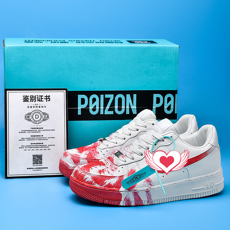 蛇年限定黑武士板鞋黑白熊猫aj休闲运动鞋空军男鞋