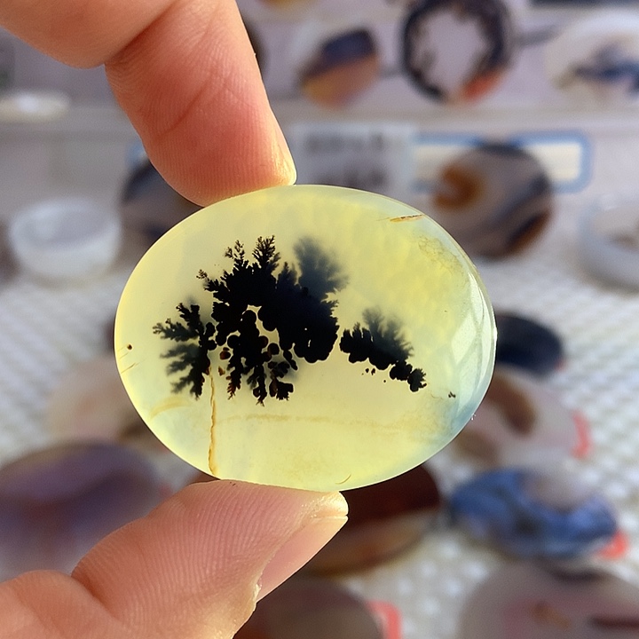 玛瑙/玉髓合金颈饰