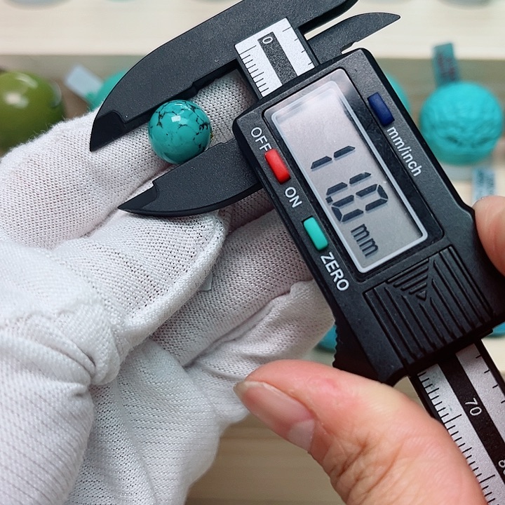 绿松石圆珠未镶嵌