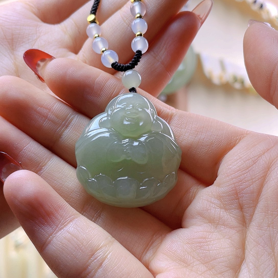 和田玉吊坠(赠链)未镶嵌初*