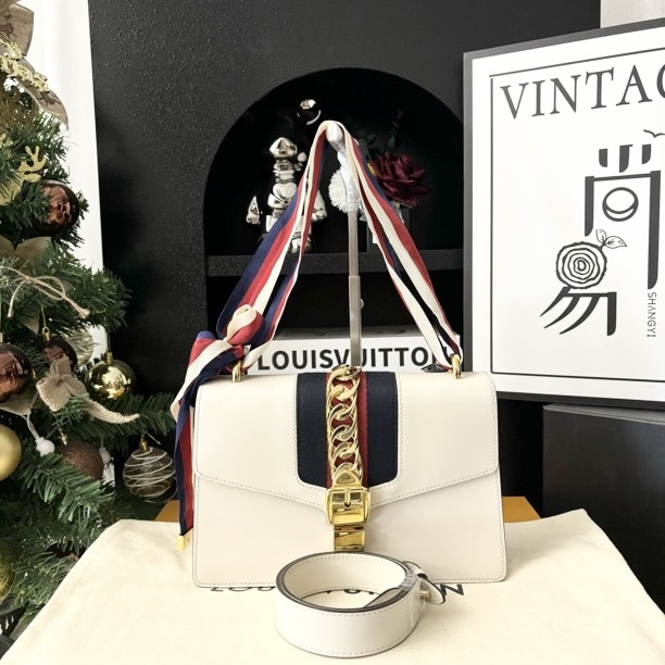 99新 GUCCI/古驰 塞尔维亚中号 正品 经典热门 时尚简约 明星同款