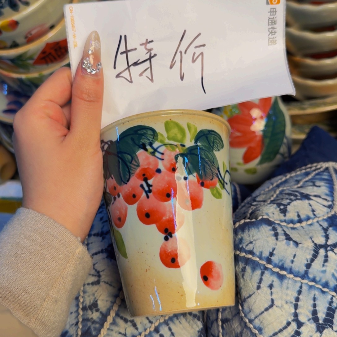 瓷片景德镇陶瓷手工手绘