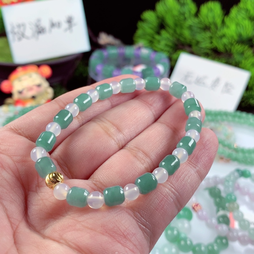 【闪购商品】翡翠毛衣链未镶嵌