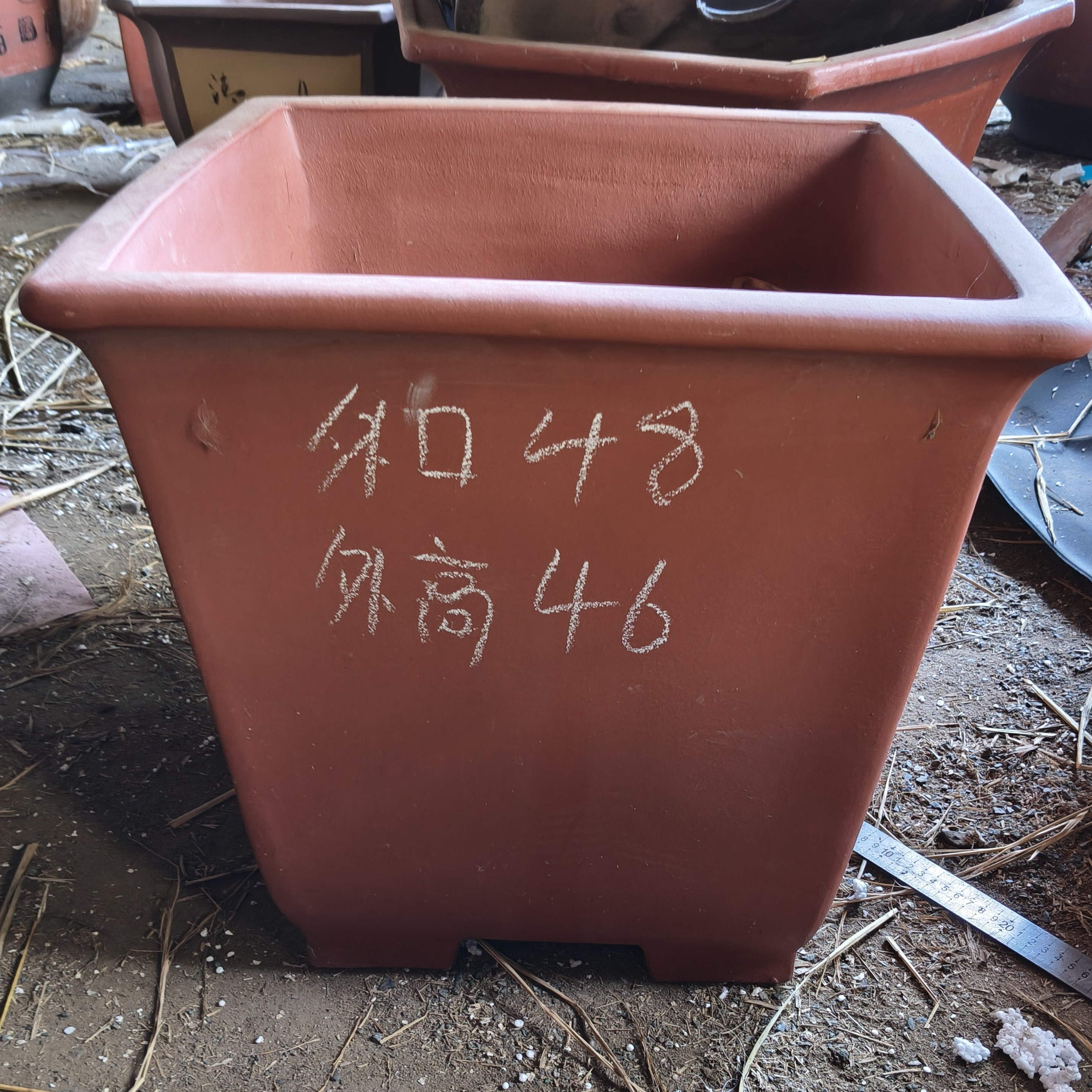 手工四方紫砂花盆兰花春兰剑兰君子兰蝴蝶兰专用盆