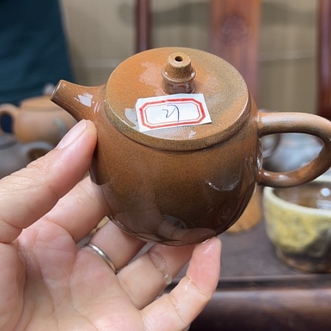 戬谷龙窑柴烧茶壶27