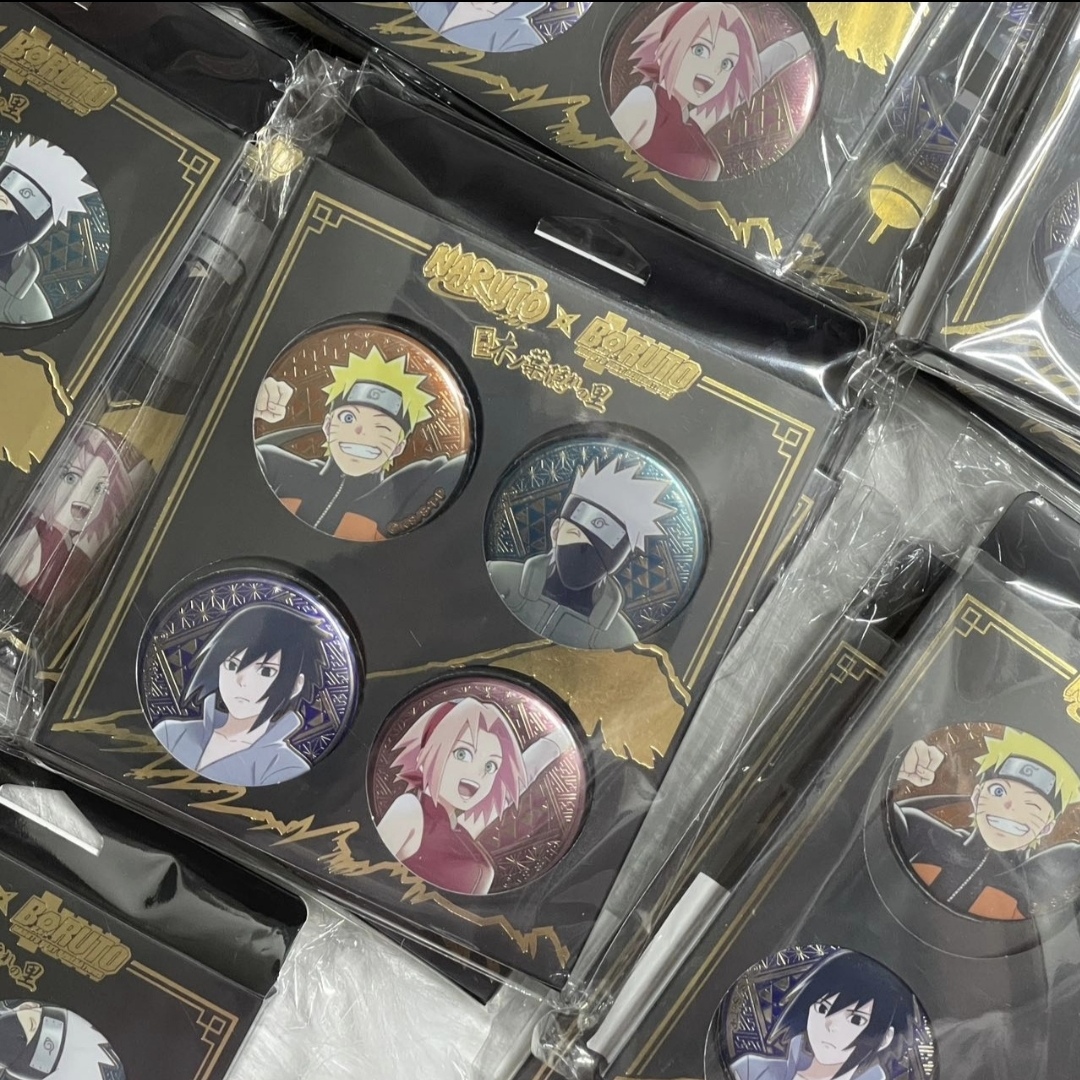 火影忍者富士急五周年雕金吧唧（盲抽一发）【盲盒代拆】