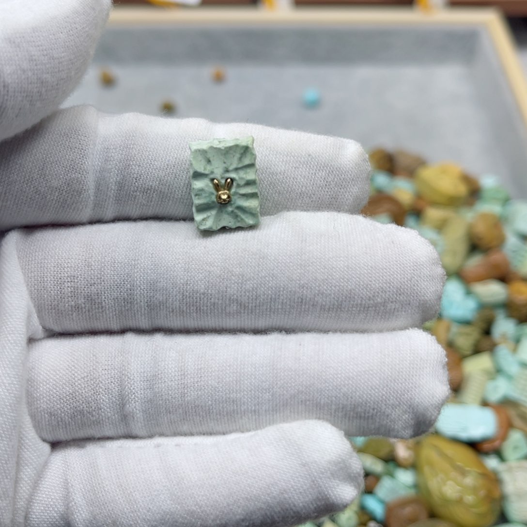 绿松石挂件未镶嵌