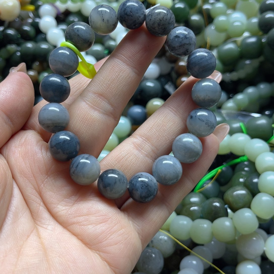 和田玉手链未镶嵌