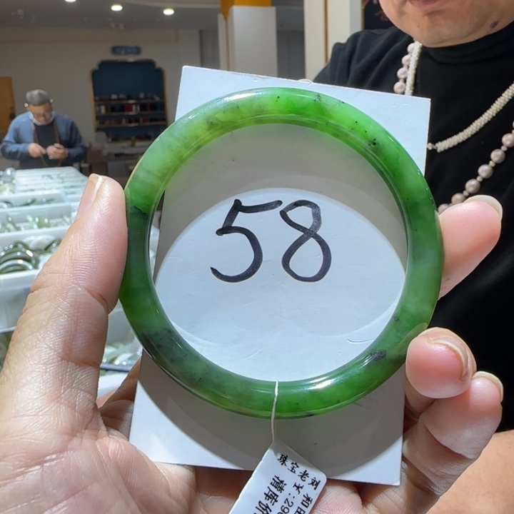 和田玉未镶嵌手镯651