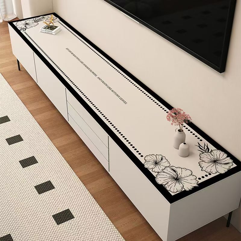 硅藻泥餐桌垫吸水吸油防烫免洗桌布轻奢高级感茶几垫客厅台布垫子