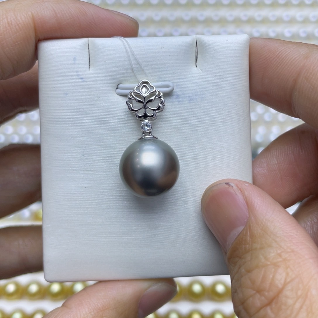 【闪购商品】海水珍珠颈饰18K金镶嵌