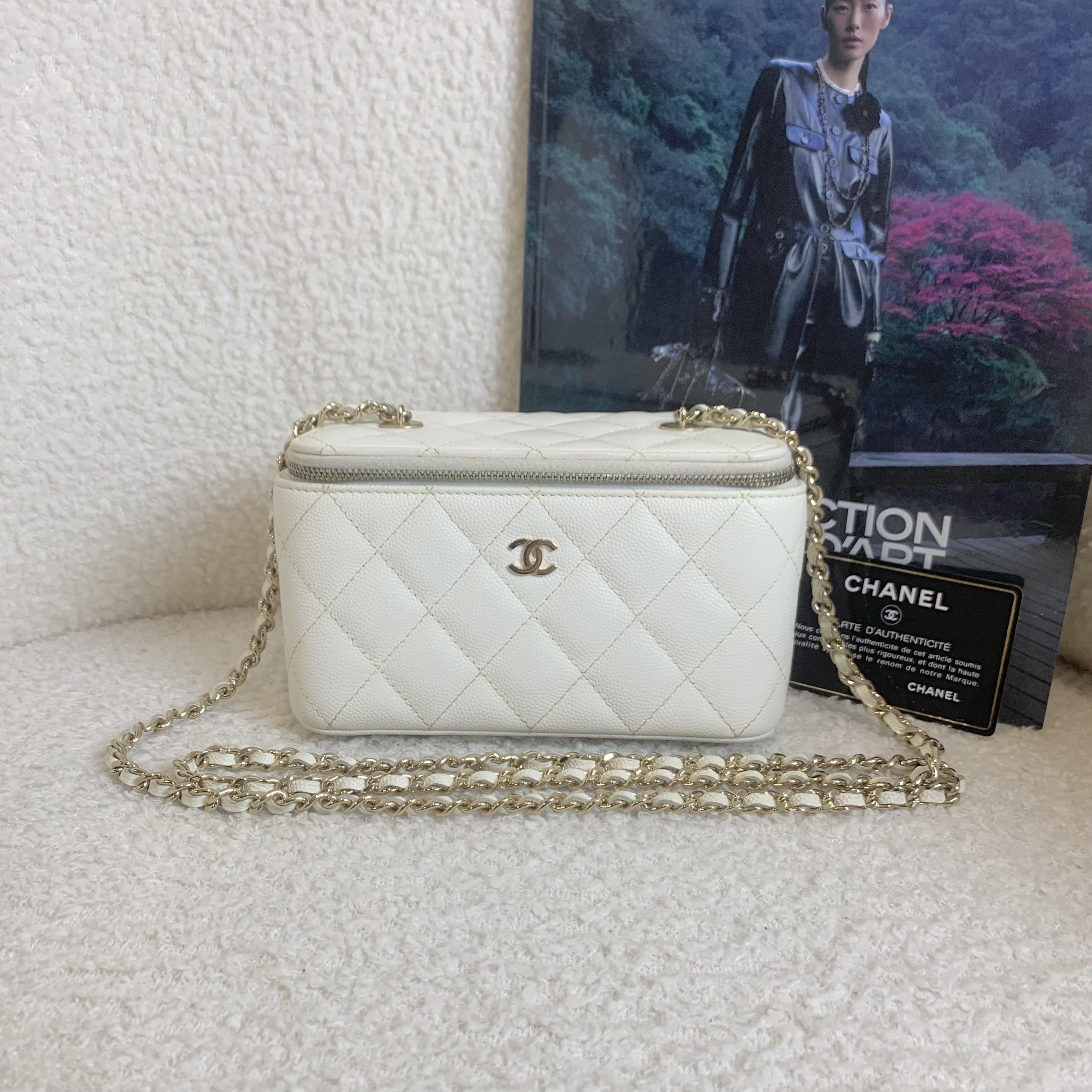 95新 Chanel/香奈儿 壹臻/白金长盒子 有镜子32开 62303473