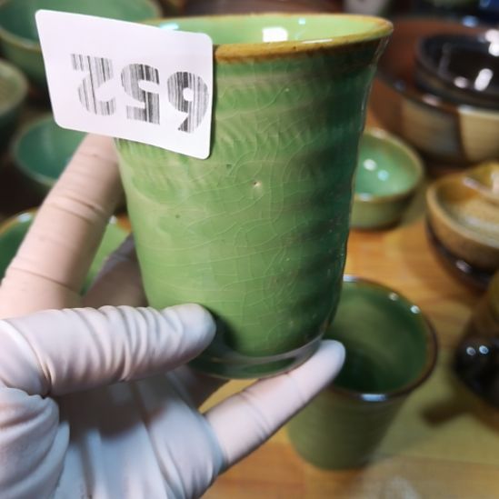 瓷片磁州窑五厂盘碗壶杯有瑕疵