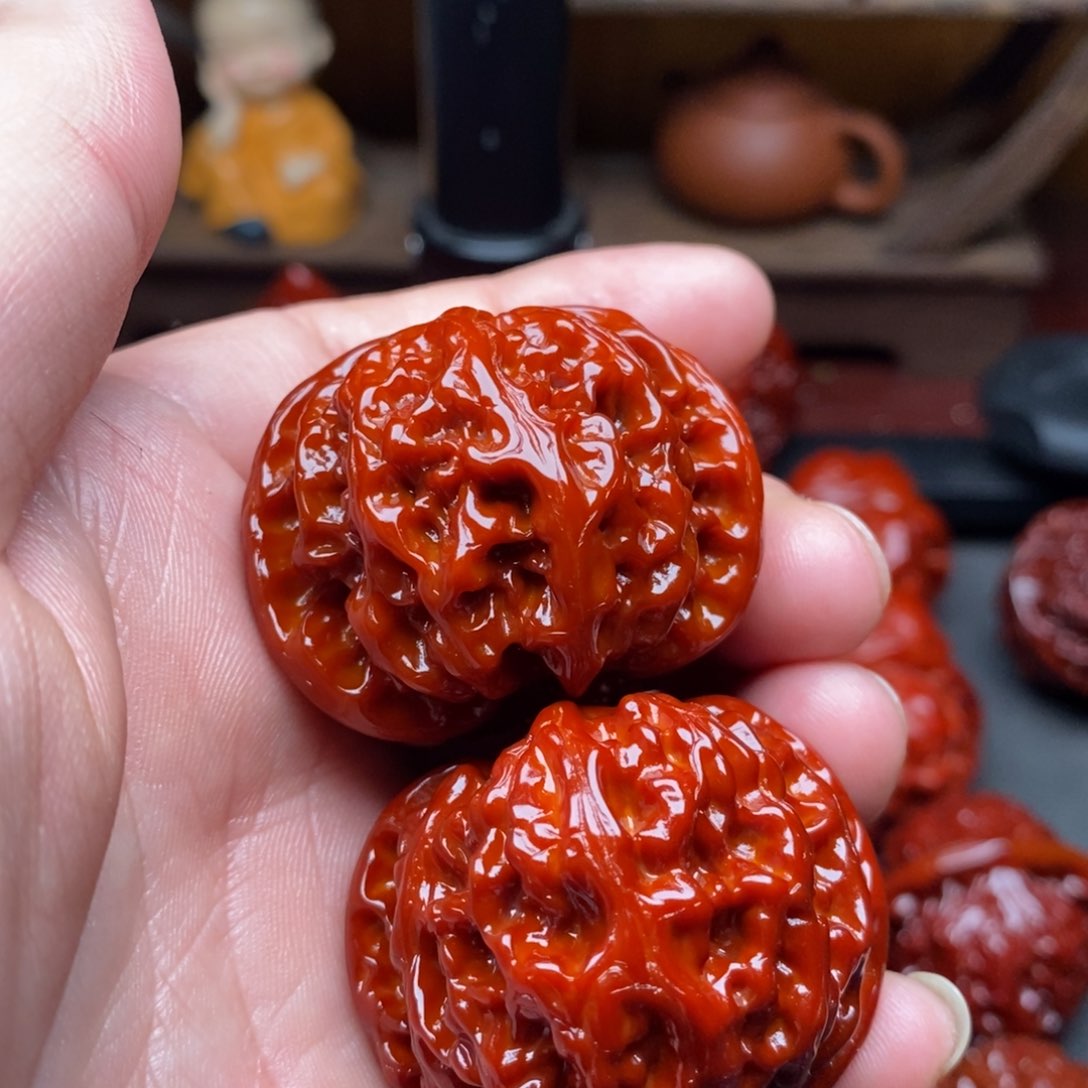 吊坠文玩核桃40苹果