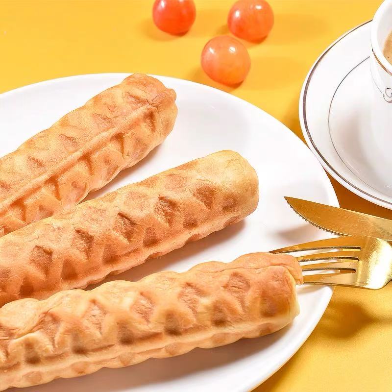 海玉面包奶香手撕棒营养早餐整箱零食烘培糕点心