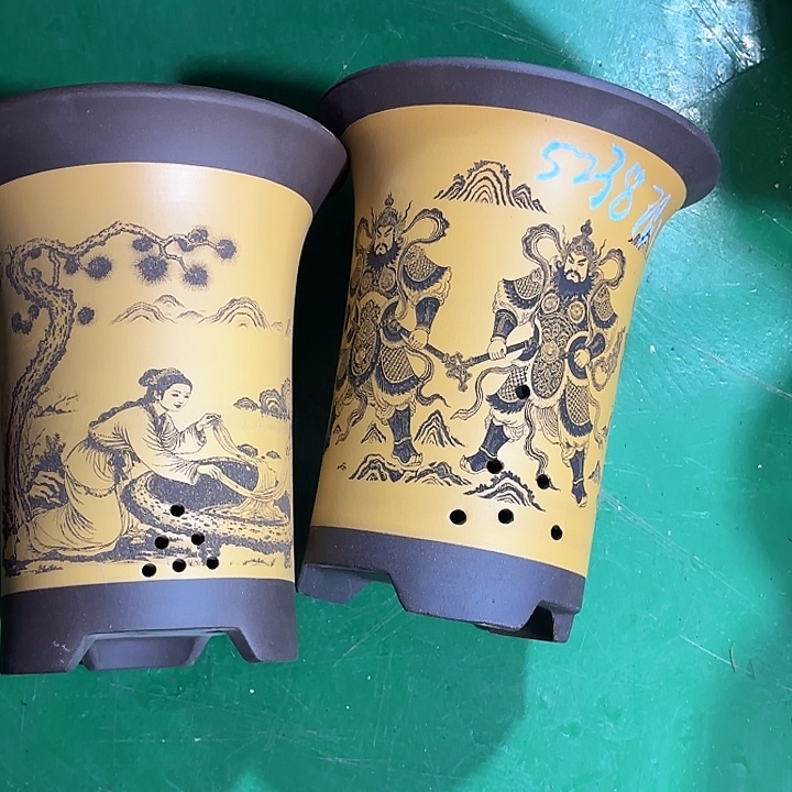 楚***创花盆紫砂微瑕大号