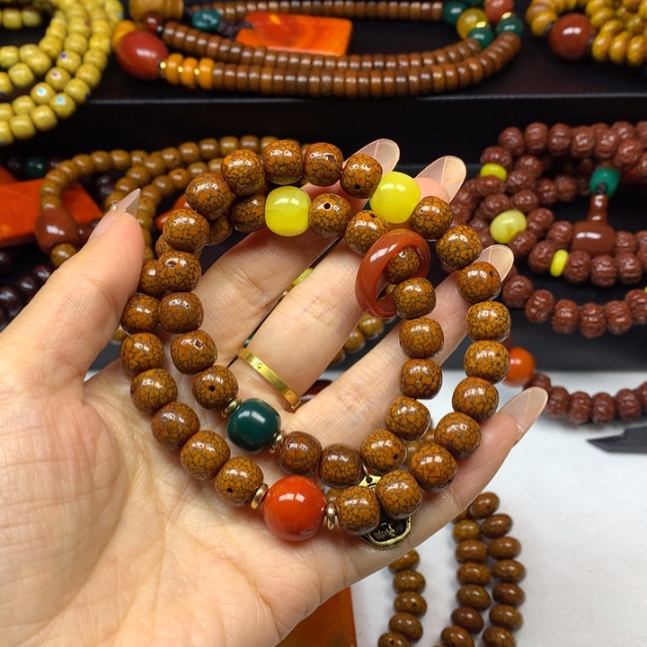 星月菩提吊坠菩提