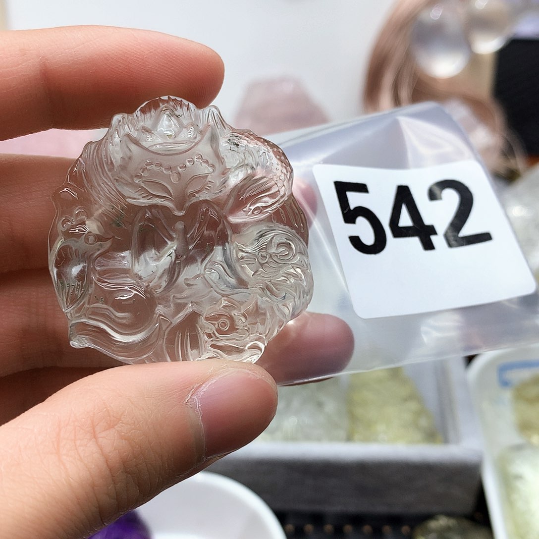 水晶颈饰未镶嵌挂件