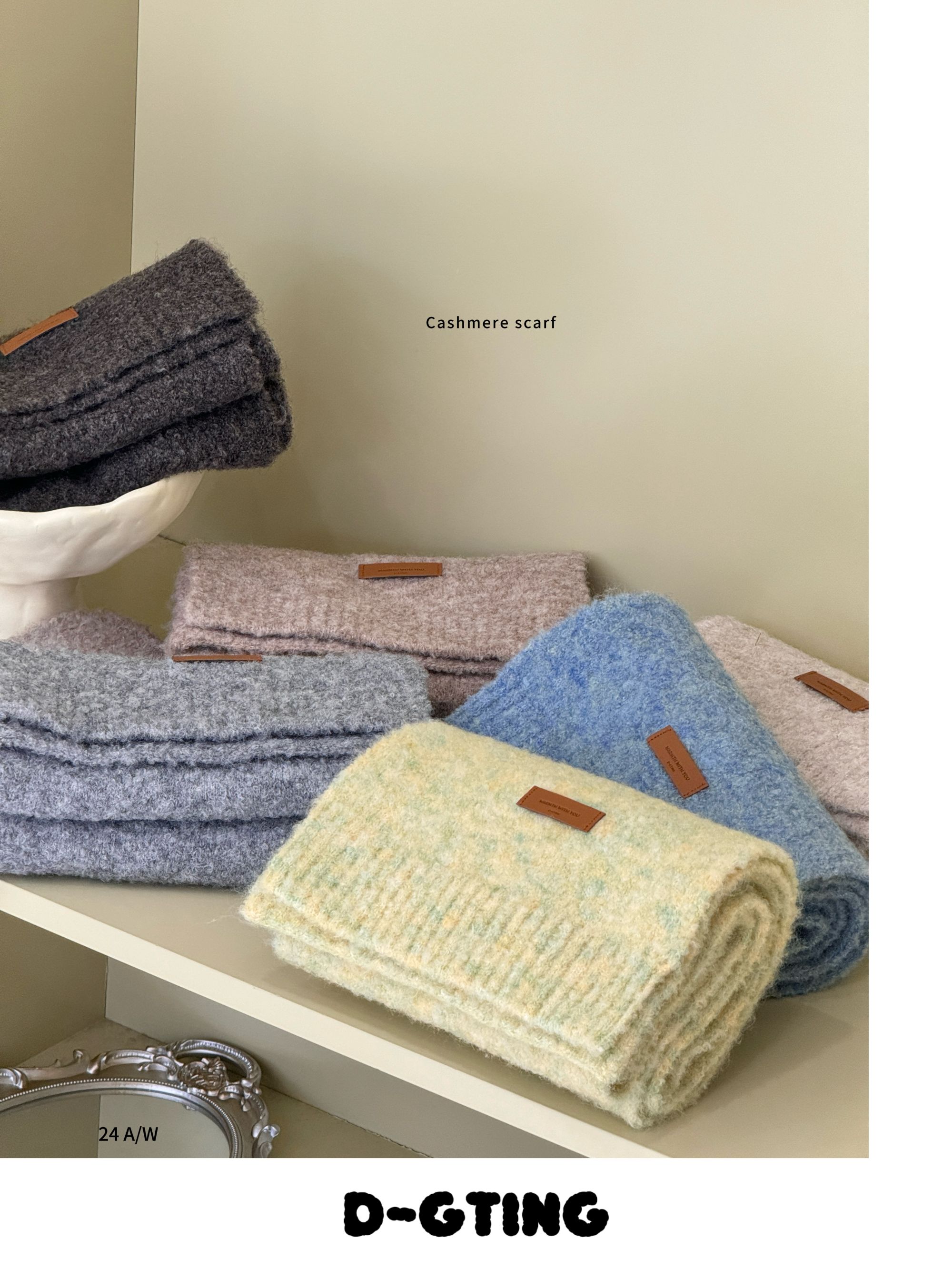 【haobaby】儿童圈圈纱多色保暖围巾