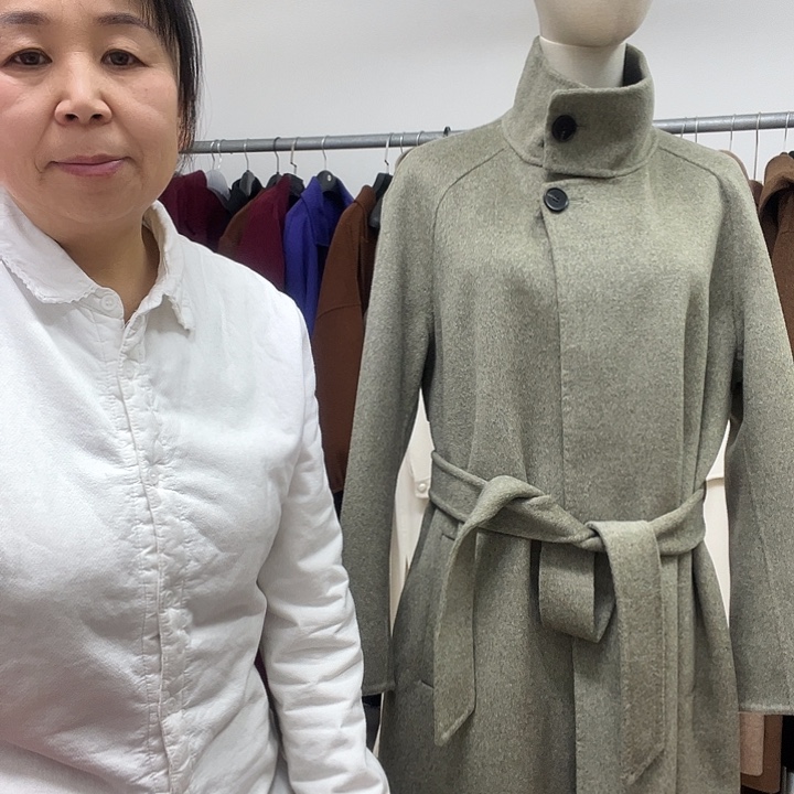 外贸大衣外套女秋冬