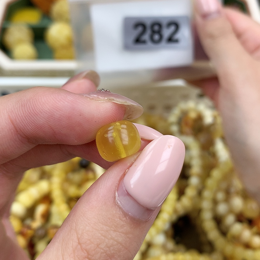 琥珀未镶嵌珠宝奇石